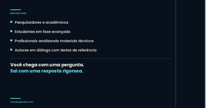 IA Aprofundamento Temático Guiado — Análise focalizada de temas específicos
